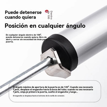 🔥50%OFF👍👍Cierre de puerta neumático, puerta de cierre suave, mecanismo de retorno silencioso